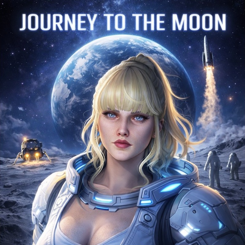 🌙 Journey to the Moon // By Alicent Turner